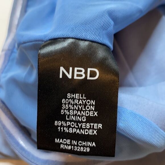 NBD Wailea Bandeau Criss Cross Tie  Bra Top‎ XS NWT - Picture 13 of 13